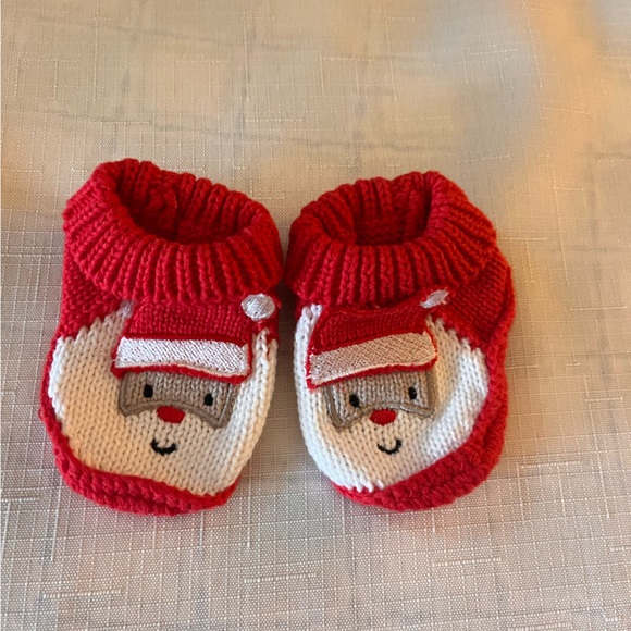 Santa Booties Christmas Baby Infant Stocking Stuffer - Picture 10 of 10